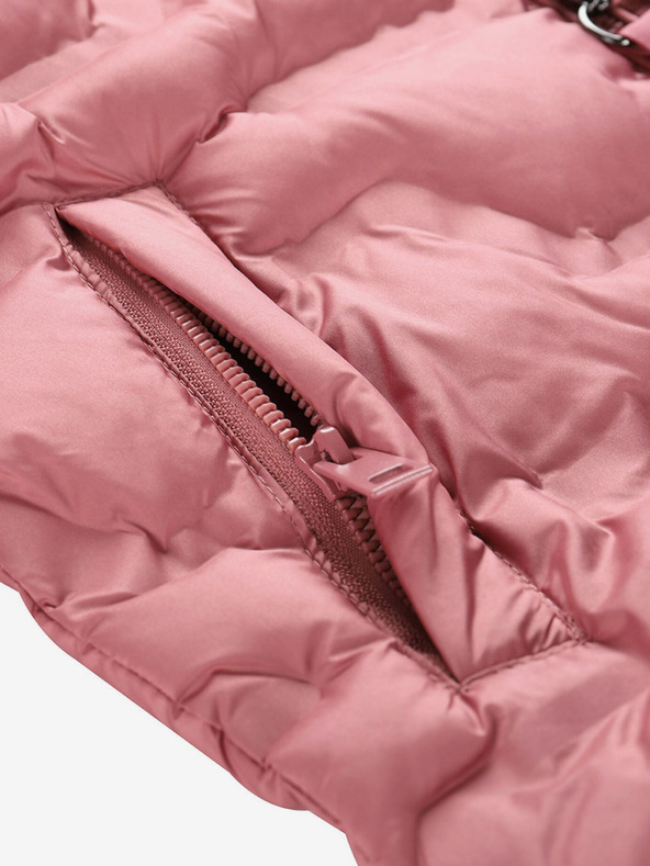 NAX Růžová dětská zimní bunda NAX RAFFO