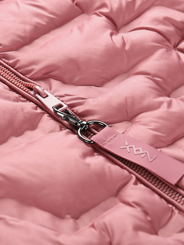 NAX Růžová dětská zimní bunda NAX RAFFO