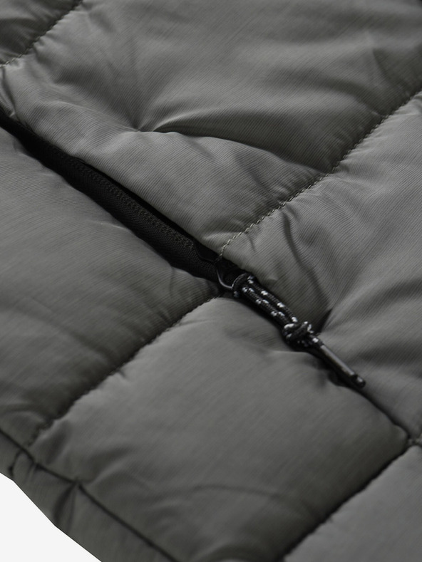 ALPINE PRO Šedý dámský zimní prošívaný kabát ALPINE PRO EDORA