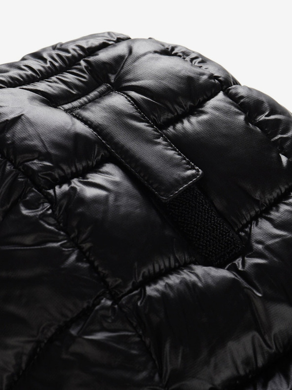 ALPINE PRO Černý dámský zimní prošívaný kabát ALPINE PRO OREFA