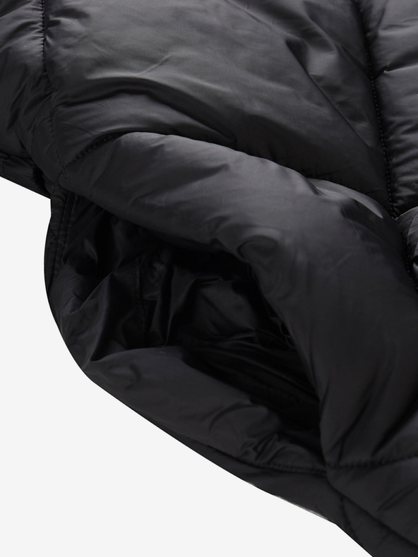 NAX Černý dámský zimní prošívaný kabát NAX ZARGA