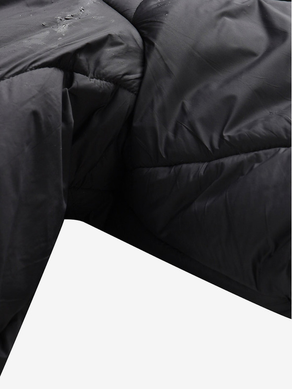 NAX Černý dámský zimní prošívaný kabát NAX ZARGA