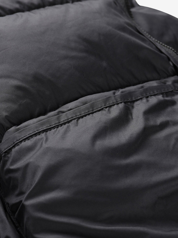 ALPINE PRO Černá pánská zimní prošívaná bunda ALPINE PRO ROGIT