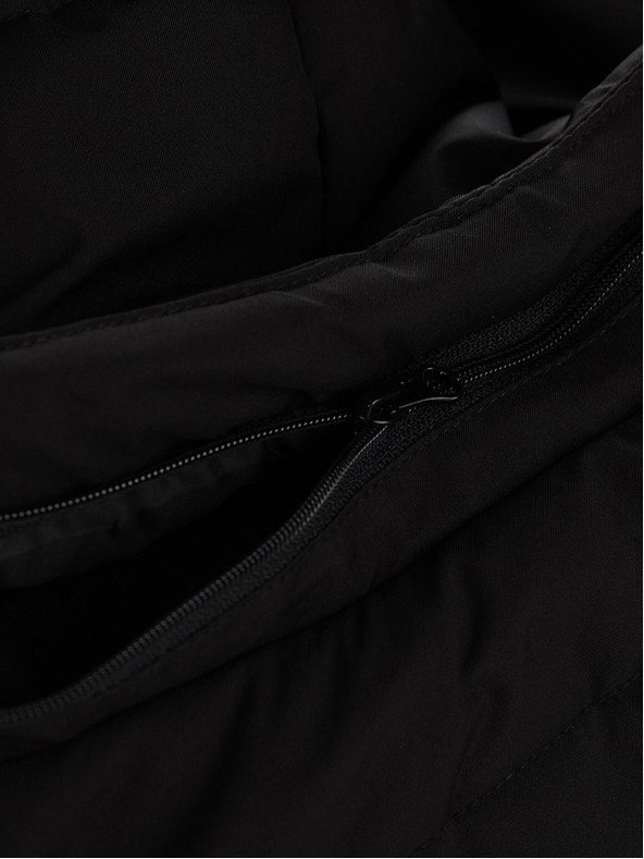 ALPINE PRO Černá pánská zimní bunda ALPINE PRO LODER