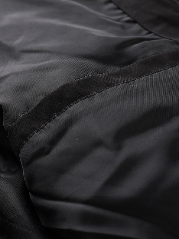 ALPINE PRO Černá pánská zimní bunda ALPINE PRO LODER