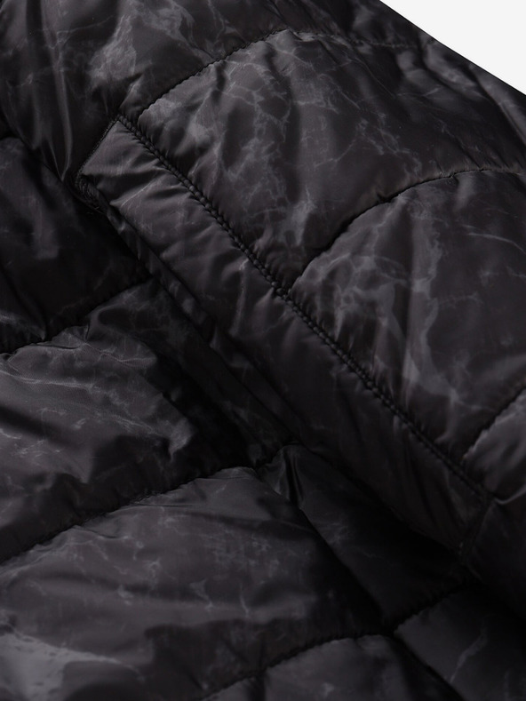 ALPINE PRO Černá pánská oboustranná zimní bunda ALPINE PRO EROM