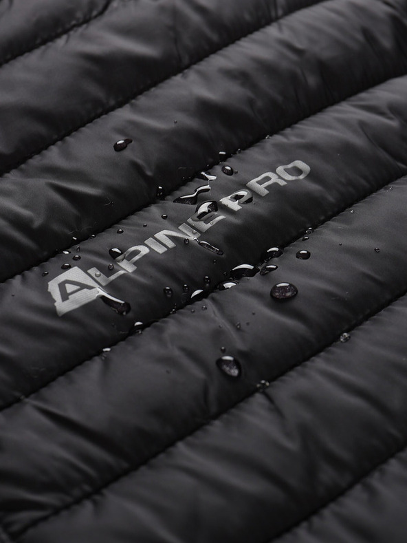 ALPINE PRO Černá pánská oboustranná zimní bunda ALPINE PRO EROM