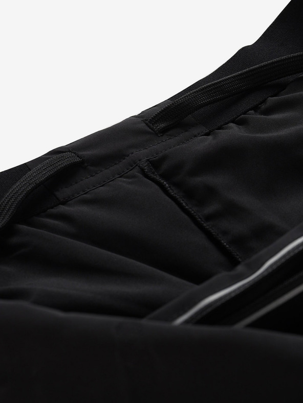 ALPINE PRO Černé pánské sportovní kraťasy ALPINE PRO WERM