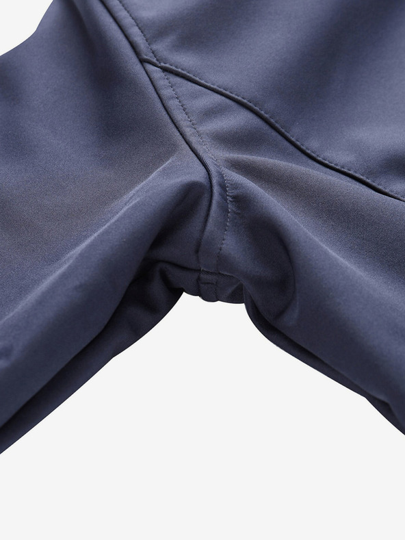 ALPINE PRO Tmavě modrý dámský softshellový kabát s kapucí ALPINE PRO IBORA