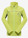 ALPINE PRO Světle zelená dětská softshellová bunda ALPINE PRO Geroco