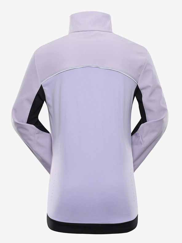 ALPINE PRO Světle fialová holčičí softshellová bunda ALPINE PRO Geroco