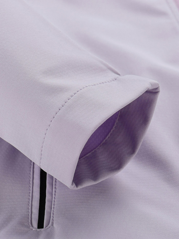 ALPINE PRO Světle fialová holčičí softshellová bunda ALPINE PRO Geroco