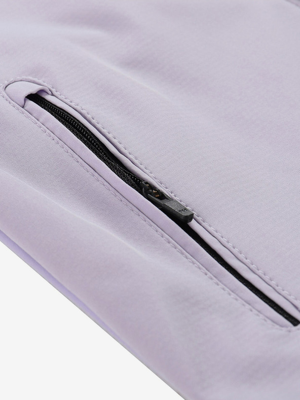 ALPINE PRO Světle fialová holčičí softshellová bunda ALPINE PRO Geroco