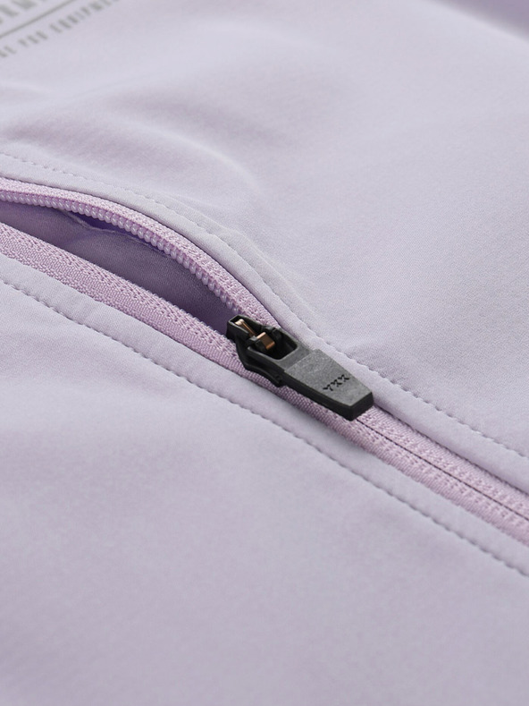 ALPINE PRO Světle fialová holčičí softshellová bunda ALPINE PRO Geroco