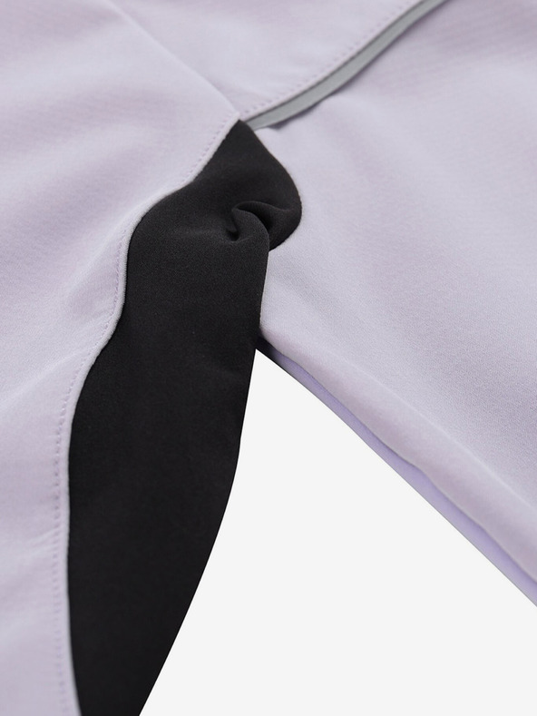 ALPINE PRO Světle fialová holčičí softshellová bunda ALPINE PRO Geroco