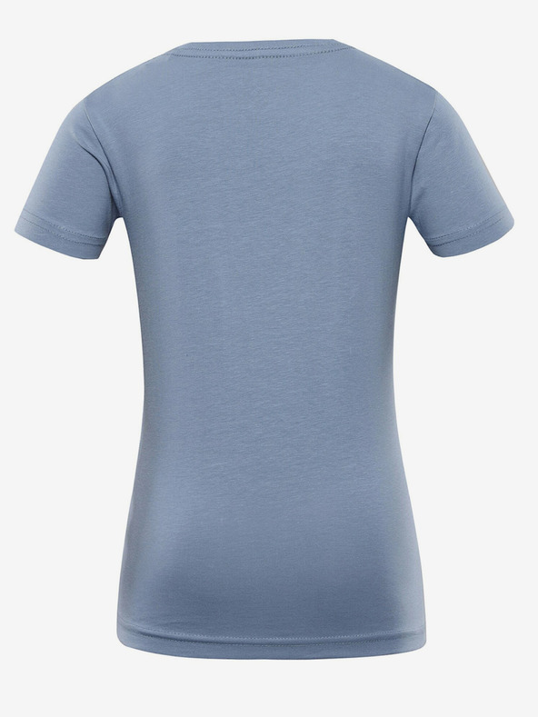 NAX Světle modré dětské tričko s potiskem NAX ILBO