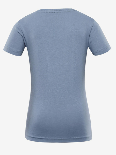 NAX Světle modré dětské tričko s potiskem NAX ILBO