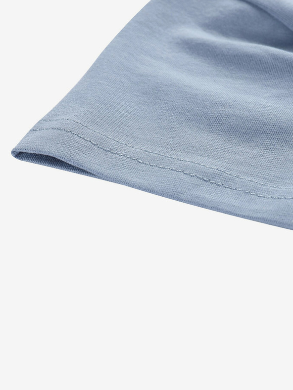 NAX Světle modré dětské tričko s potiskem NAX ILBO