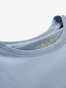 NAX Světle modré dětské tričko s potiskem NAX ILBO