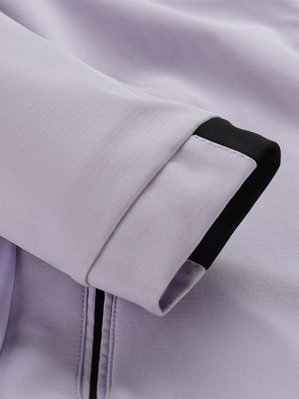 ALPINE PRO Světle fialová dámská softshellová bunda ALPINE PRO Geroca