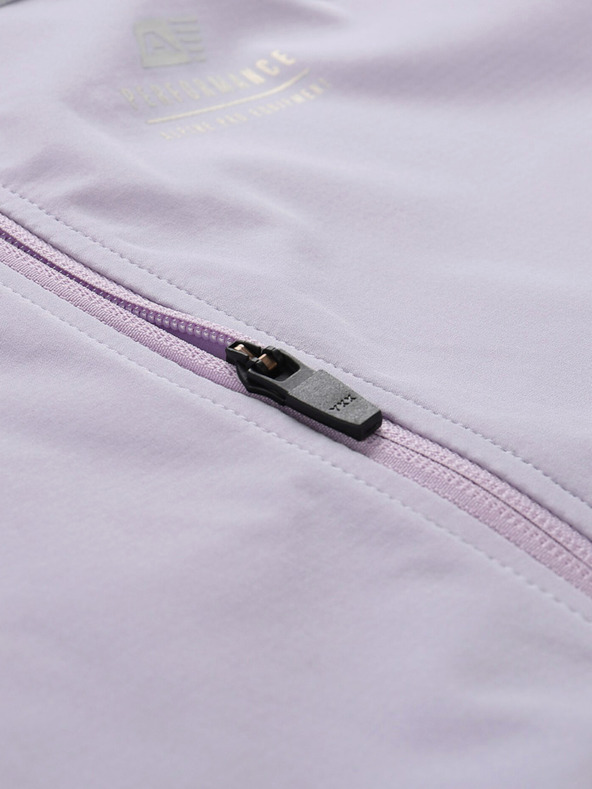 ALPINE PRO Světle fialová dámská softshellová bunda ALPINE PRO Geroca