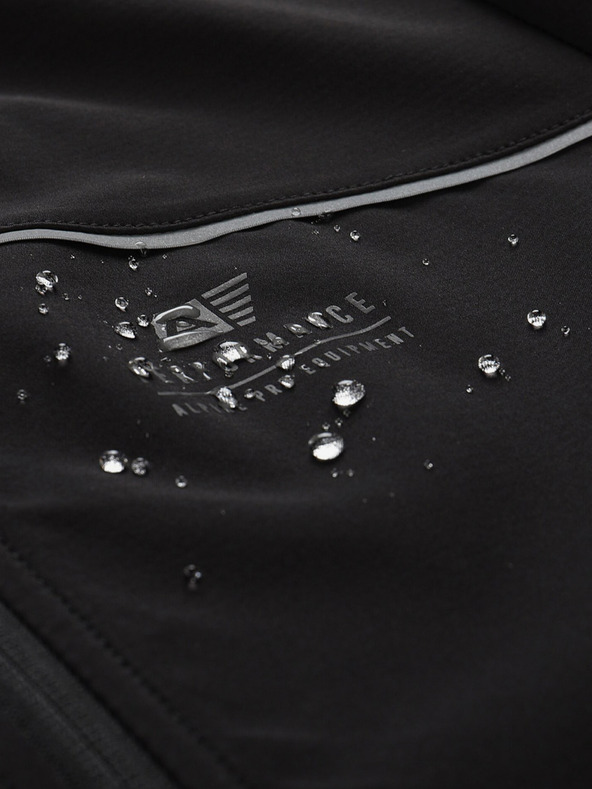 ALPINE PRO Černá dámská softshellová bunda ALPINE PRO Geroca