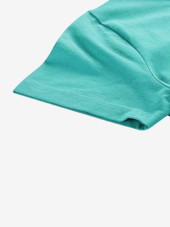 NAX Zelené dámské basic tričko NAX DELENA