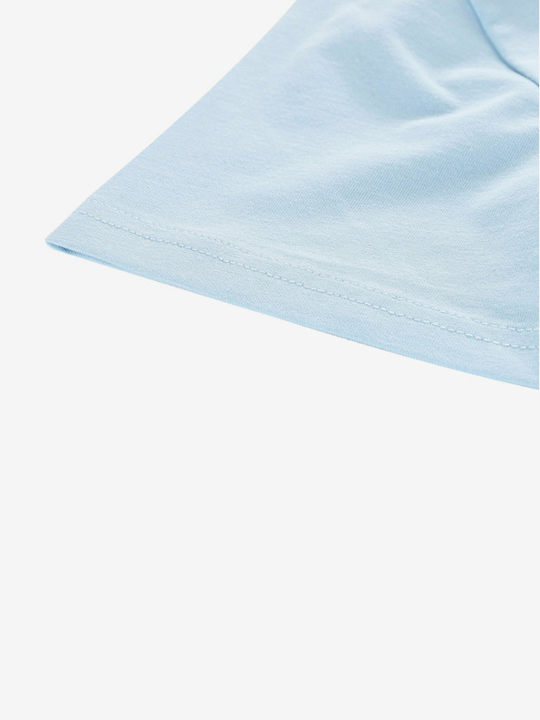 NAX Světle modré dámské basic tričko NAX DELENA