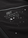 ALPINE PRO Černá pánská softshellová bunda ALPINE PRO Geroc