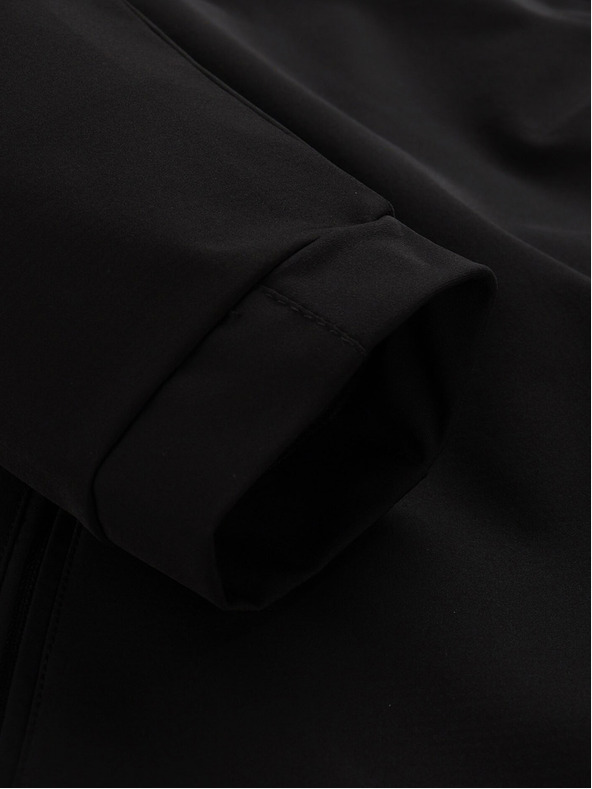 ALPINE PRO Černá pánská softshellová bunda ALPINE PRO Geroc