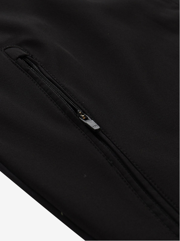 ALPINE PRO Černá pánská softshellová bunda ALPINE PRO Geroc