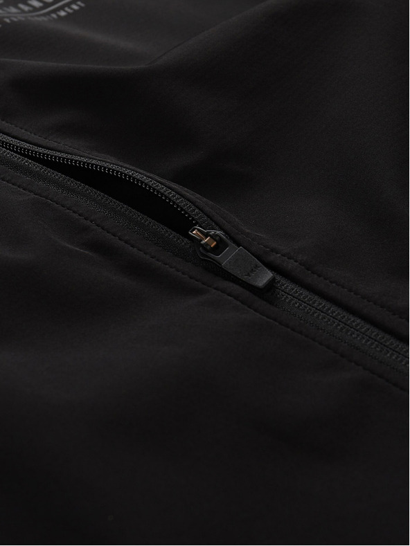 ALPINE PRO Černá pánská softshellová bunda ALPINE PRO Geroc