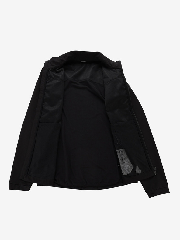 ALPINE PRO Černá pánská softshellová bunda ALPINE PRO Geroc