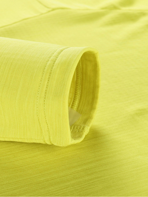 ALPINE PRO Neonově zelená pánská funkční mikina ALPINE PRO Gorf