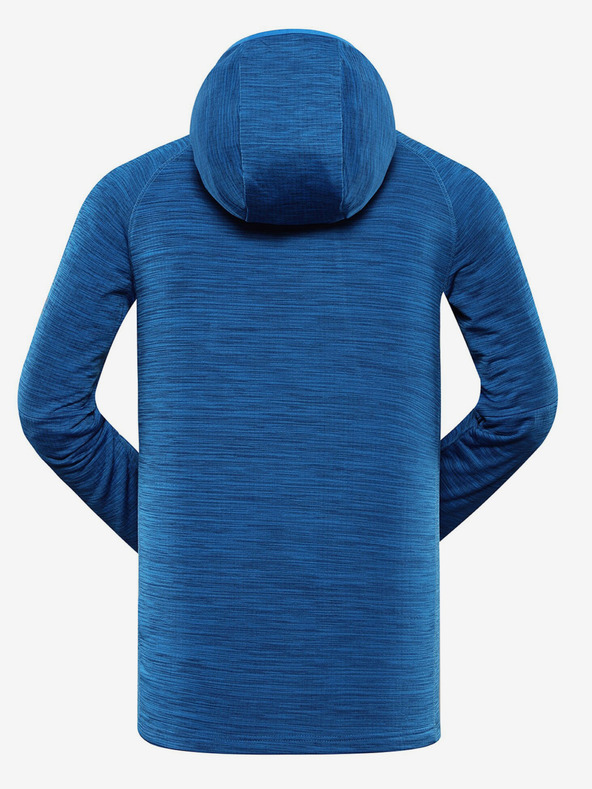 ALPINE PRO Modrá pánská funkční mikina ALPINE PRO Gorf