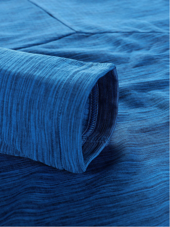 ALPINE PRO Modrá pánská funkční mikina ALPINE PRO Gorf