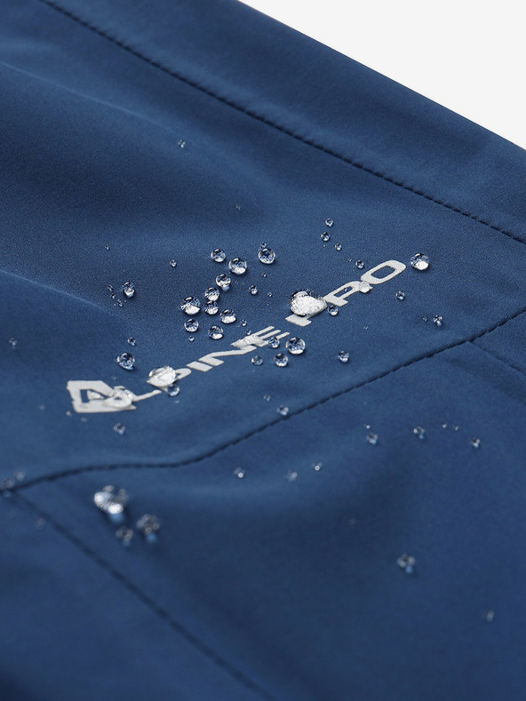 ALPINE PRO Modré dětské oudoorové kalhoty ALPINE PRO Zonero