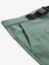 ALPINE PRO Zelené dámské outdoorové kalhoty ALPINE PRO Corba