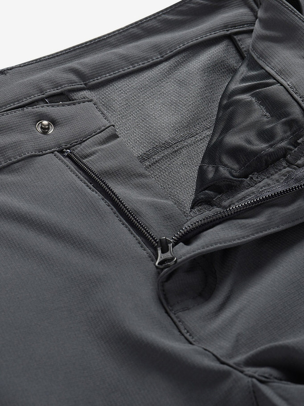 ALPINE PRO Šedé pánské softshellové kalhoty ALPINE PRO Corb