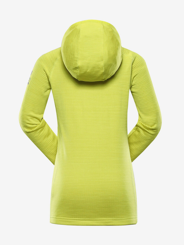 ALPINE PRO Neonově zelená dětská funkční mikina ALPINE PRO Gorfo