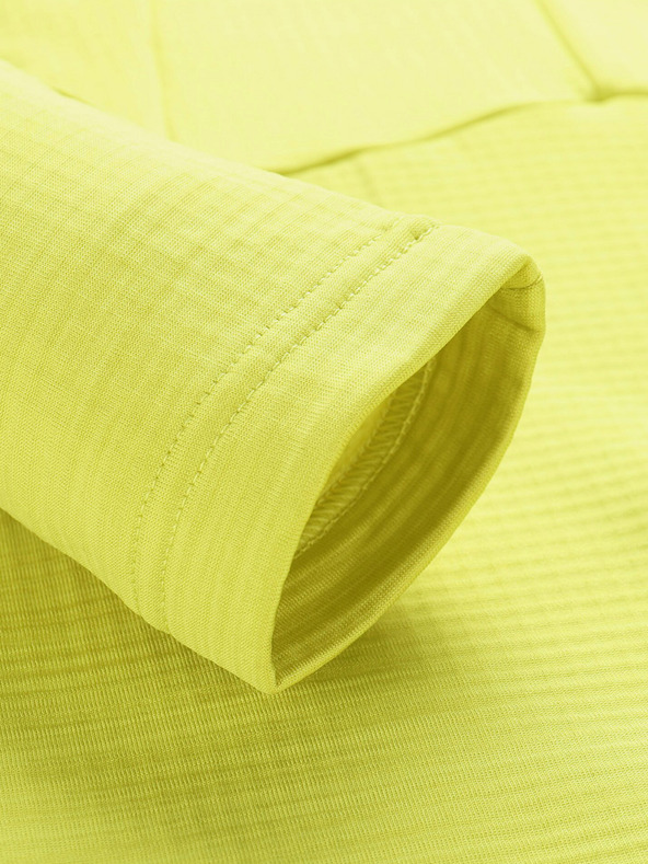 ALPINE PRO Neonově zelená dětská funkční mikina ALPINE PRO Gorfo