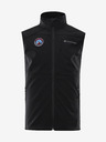 ALPINE PRO Černá pánská softshellová vesta ALPINE PRO WERS
