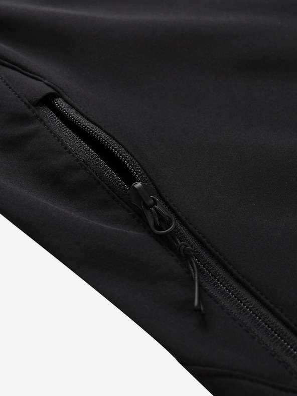 ALPINE PRO Černá pánská softshellová vesta ALPINE PRO WERS