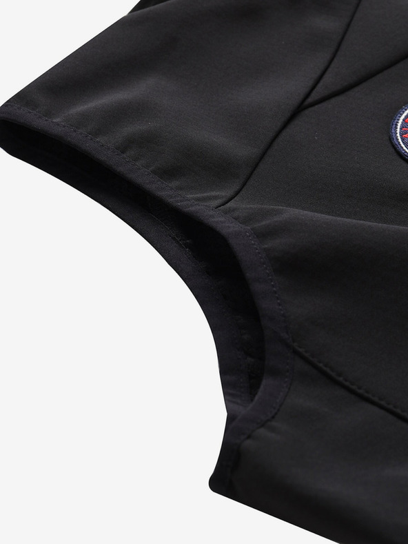 ALPINE PRO Černá pánská softshellová vesta ALPINE PRO WERS