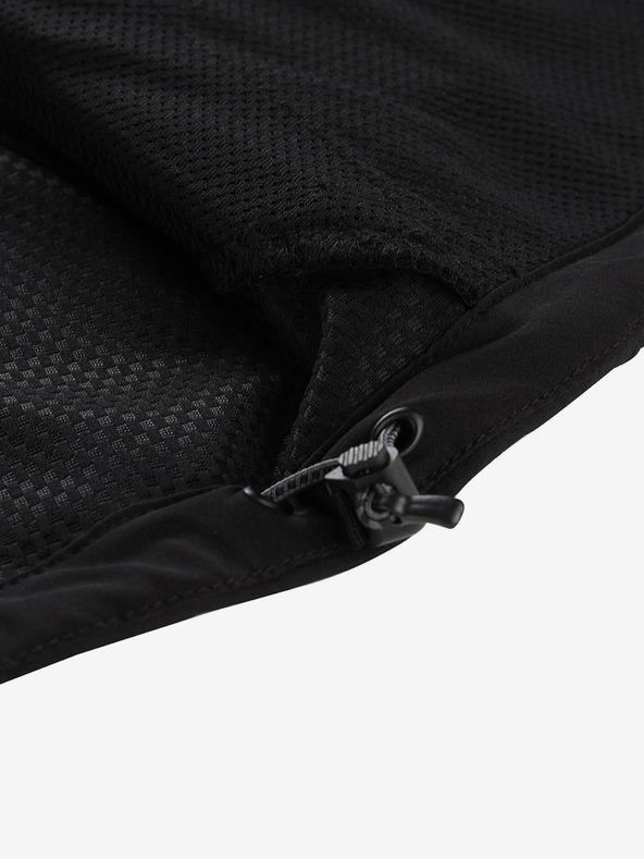 ALPINE PRO Černá pánská softshellová vesta ALPINE PRO WERS