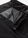 ALPINE PRO Černé pánské outdoorové kalhoty s membránou ALPINE PRO Zoner