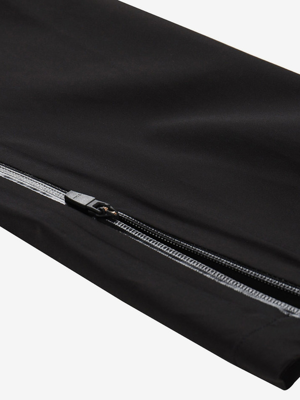 ALPINE PRO Černé pánské outdoorové kalhoty s membránou ALPINE PRO Zoner
