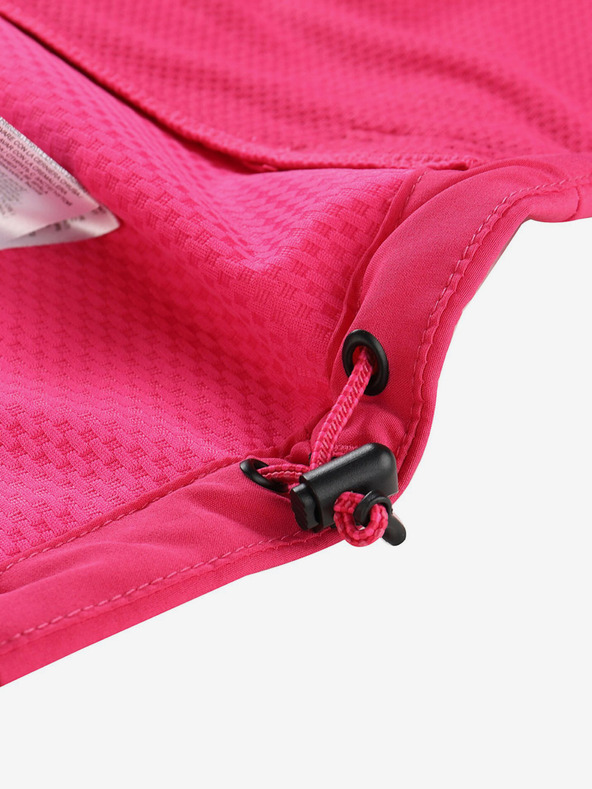 ALPINE PRO Tmavě růžová dámská softshellová vesta ALPINE PRO Wersa