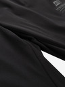 ALPINE PRO Černé pánské softshellové kalhoty ALPINE PRO Abar