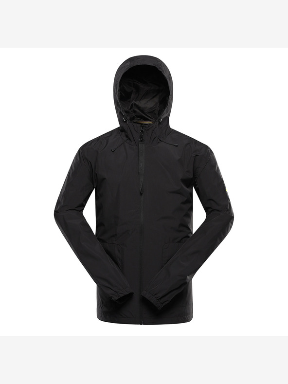 NAX Černá pánská městská bunda s membránou NAX Feres